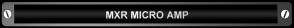 MXR M133 Micro Amp Blog Button